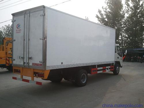 供應江淮汽車威鈴6.2米廂長冷藏車 專業保溫運輸解決方案